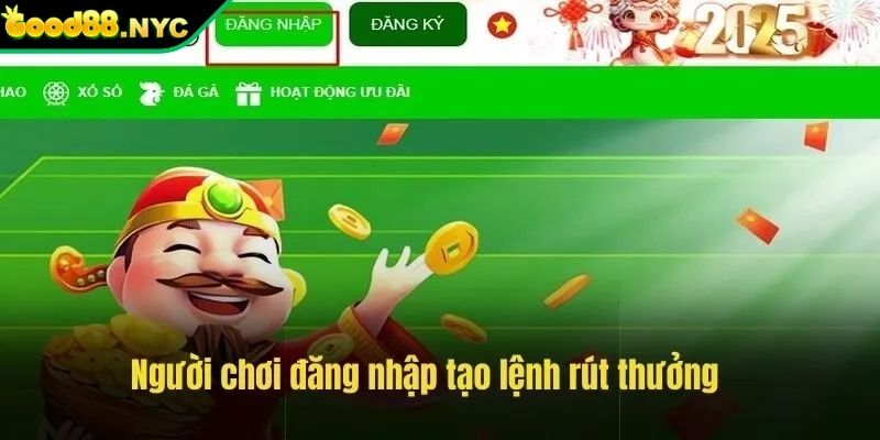 Rút tiền từ khuyến mãi